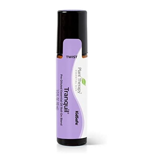 Plant Therapy Tranquil Essential Oil Blend 100% Pure, Pre-Diluted Roll-On, Natural Aromatherapy, Therapeutic Grade 10 mL (1/3 oz)