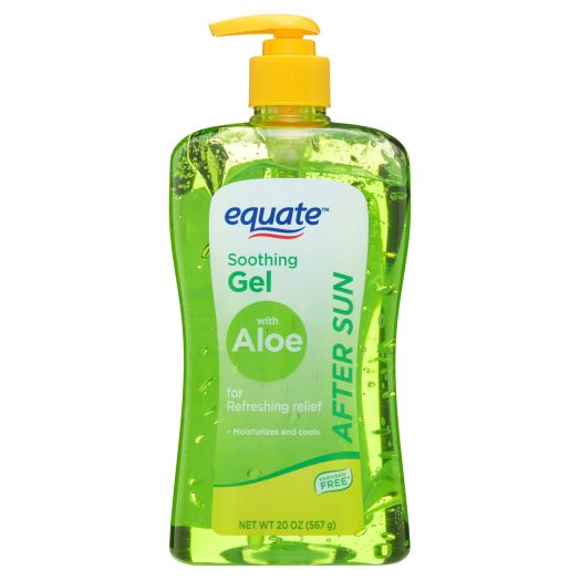 Equate After Sun Soothing Gel With Aloe, 20 Oz.