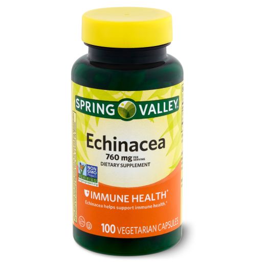 Spring Valley Echinacea Dietary Supplement, 760 mg, 100 count