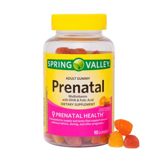 Spring Valley Prenatal Multivitamin Gummies, 90 Count