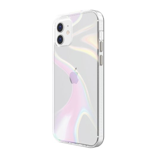 onn. Phone Case for iPhone 12, iPhone 12 Pro- Iridescent Illusion