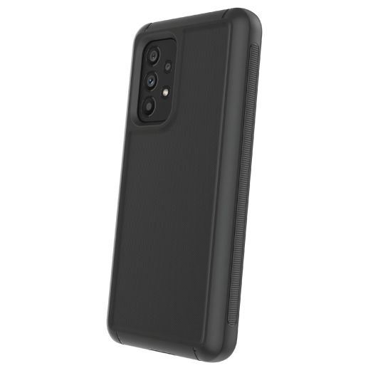 onn. Rugged Phone Case for Samsung Galaxy A53 5G, Black