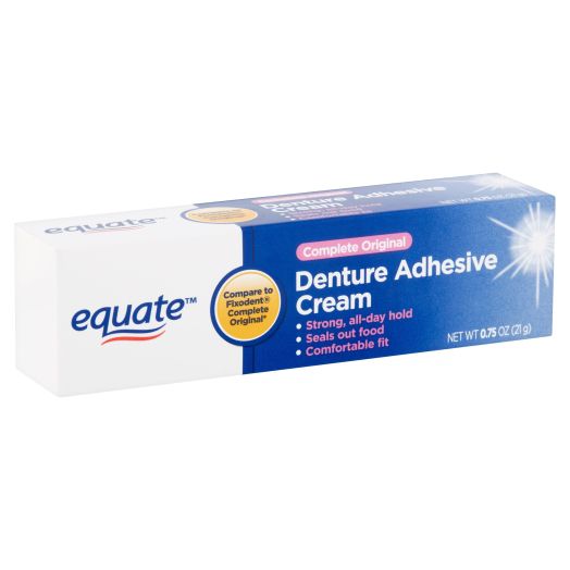 Equate Complete Original Denture Adhesive Cream 0.75 oz