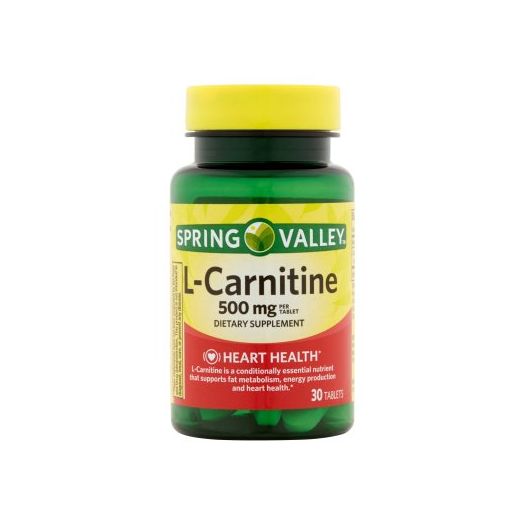 Spring Valley L-Carnitine Capsules, 500 mg, 30 Ct