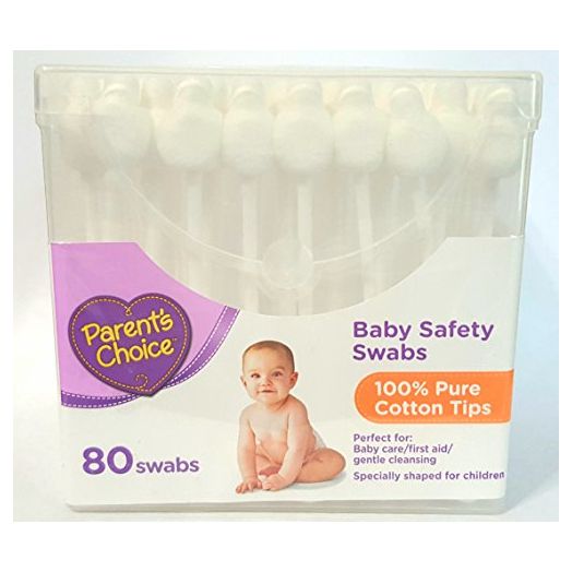 Parent's Choice Baby Safety Swabs, 80 Ct