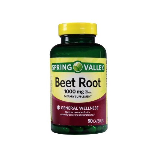 Spring Valley Beet Root Capsules, 1000 Mg, 90 Ct
