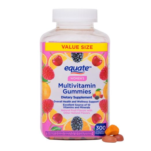 Equate Women's Multivitamin, 300 Vegetarian Gummies