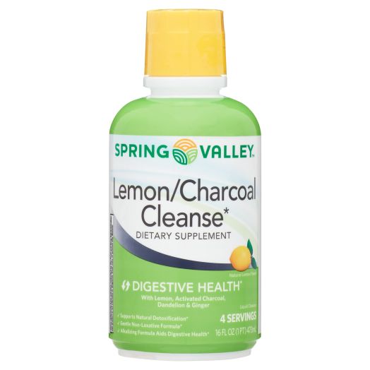 Spring Valley Lemon/Charcoal Cleanse, 16 fl oz