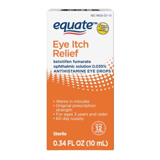 Equate Eye Itch Relief, 0.34 fl oz