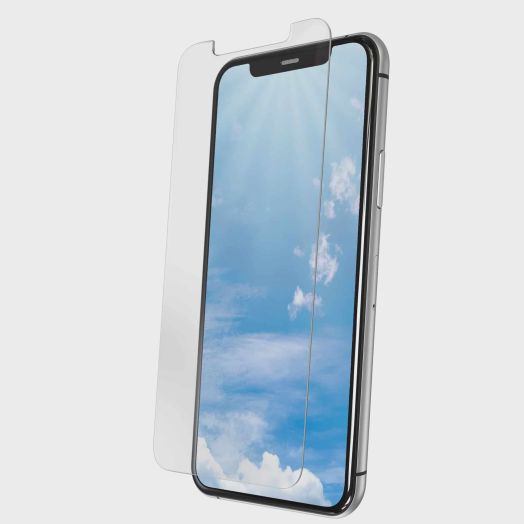 onn. Clear Glass Screen Protector for iPhone X/XS/11 Pro