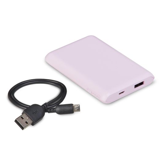 onn. Portable Battery, 4k mAh, Pink
