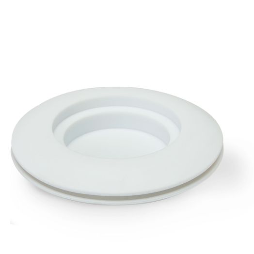 onn. Silicone MagSafe Charger Holder, White, Compatible with iPhone 12, iPhone 13 Models