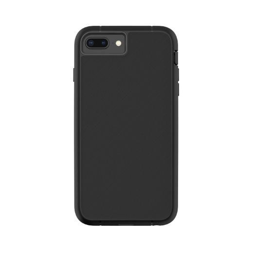 onn. Rugged Case for iPhone 6 Plus, 7 Plus, 8 Plus, Black