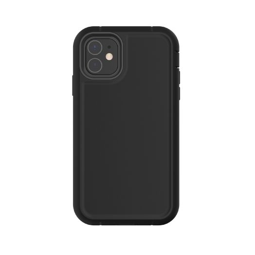 onn. Rugged Case Phone Case for iPhone 11, Black