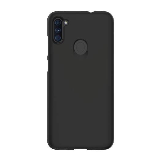 onn. Gel Phone Case for Samsung Galaxy A11, Black