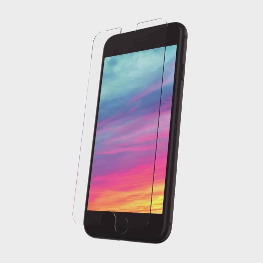 onn. Glass Screen Protector for iPhone 6 Plus, iPhone 6s Plus, iPhone 7 Plus, iPhone 8 Plus - Clear