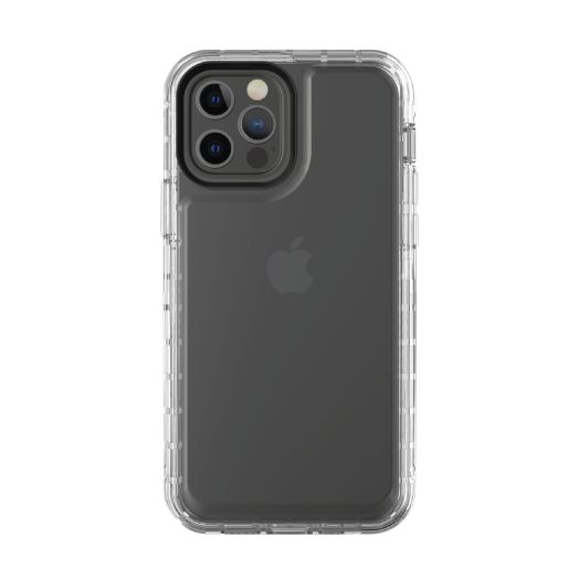 onn. Rugged Phone Case for iPhone 12 Pro Max, Clear
