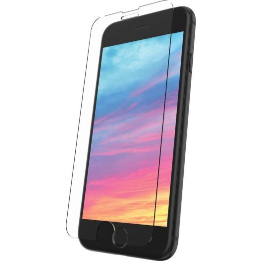 onn. Glass Screen Protector for SE 2022, SE 2020, 8, 7, 6s, 6 - 2 Pack