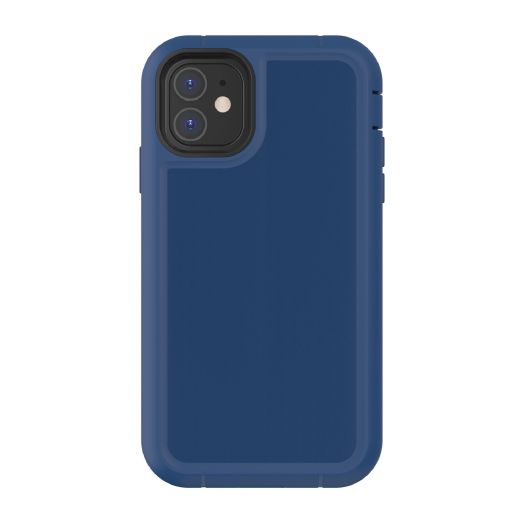 onn. Rugged Phone Case for iPhone 11, iPhone XR, Blue