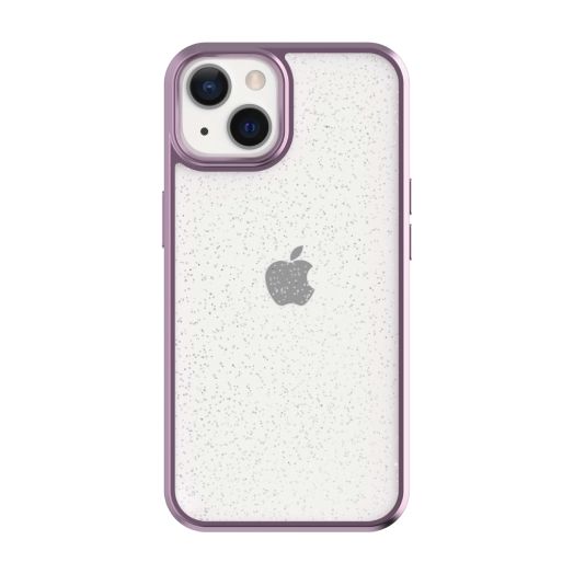 onn. Purple Haze Metallic with Glitter Phone Case for iPhone 13