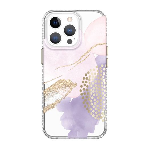 onn. Lilac Abstract Art Phone Case for iPhone 13 Pro Max