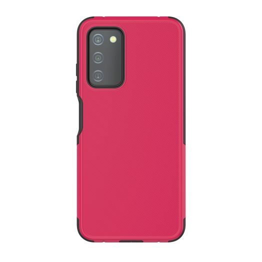onn. Slim Rugged Phone Case SAMSUNG Galaxy A03s - Red