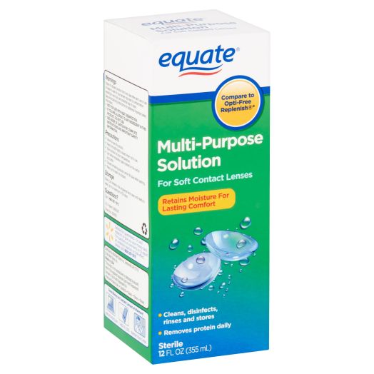 Equate Multi-Purpose Solution, 12 fl oz