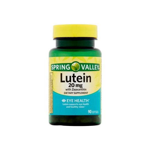 Spring Valley Lutein with Zeaxanthin Softgels, 20 mg, 90 Ct