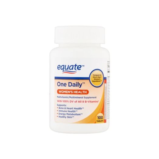 Equate 1-daily Womens 100 Ct