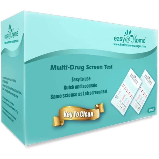 Easy@Home 6 Panel Instant Drug Test Kits, Marijuana, AMP, BZO, COC, OPI 2000
