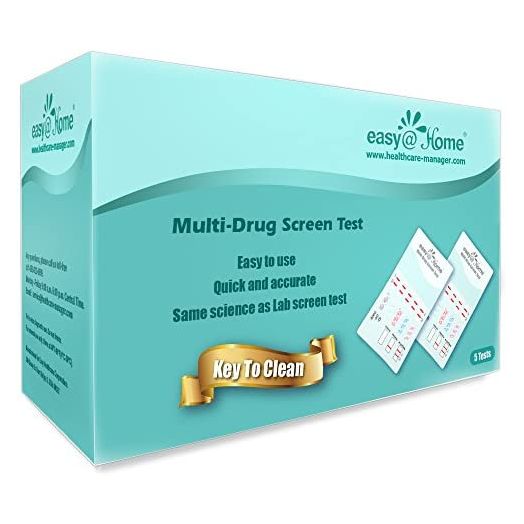 Easy@Home 12 Panel Instant Drug Test Kits, BUP, OPI 300, THC, COC, AMP, BAR, BZO, MDMA, MET