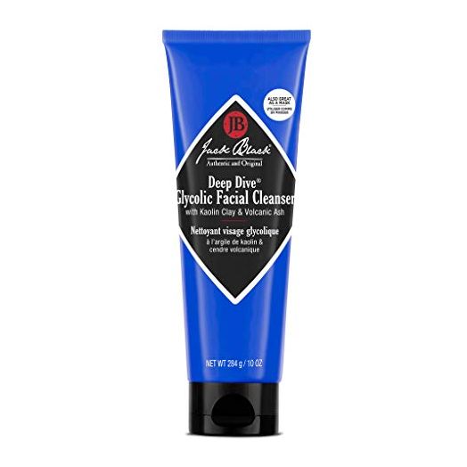 Jack Black Deep Dive Glycolic Facial Cleanser, 3, 5 and 10 Fl Oz