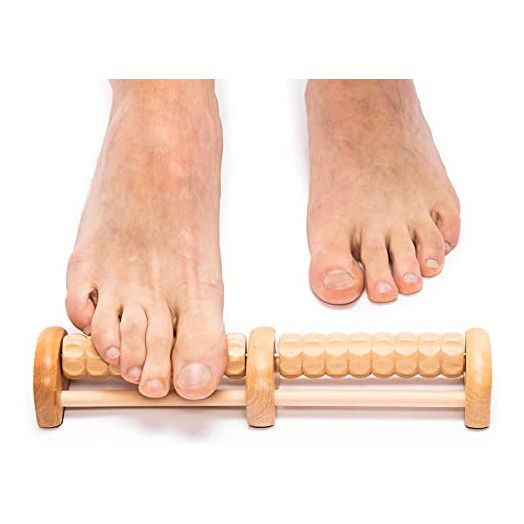 TheraFlow Foot Massager Roller - Plantar Fasciitis, Foot, Arch, Heel Pain, Stress Relief and Diabetic Neuropathy - Trigger Point Therapy, Acupressure Reflexology Tool - Relaxation Gifts for Women, Men