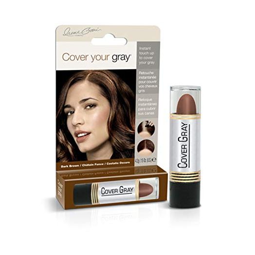 Cover Your Gray Hair Color Touch-Up Stick, Dark Brown (2 Pack)