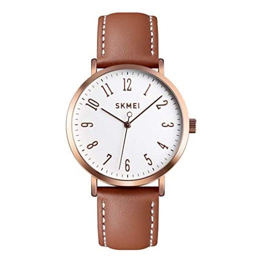 Fashion Women Wrist Watch, Toocat Lady Simple Leather Quartz Watches Ultra-Thin Waterproof Analog Watches for Girls Student