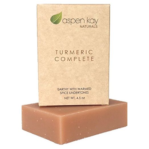 Turmeric Soap - Made with Natural and Organic Ingredients. Gentle Soap. 4.5oz Bar (1 Pack)