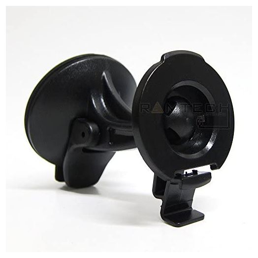 Ramtech Car Windshield Suction Cup GPS Mount with Bracket, Compatible with Garmin Dezl 570LMT, 580 LMT-S, OTR500, OTR610, 0TR700, OTR710 Truck GPS, RV 660LMT, RV 770 LMT-S, RV 780 & Traffic GPS, SCR