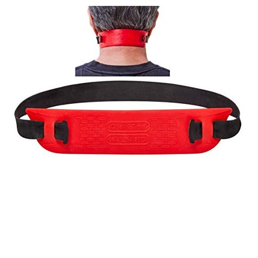 Quality Time Neck Hair Guide SuPremium, A Neckline Template for Shaving and Keeping a Straight or Curved Neck Hairline