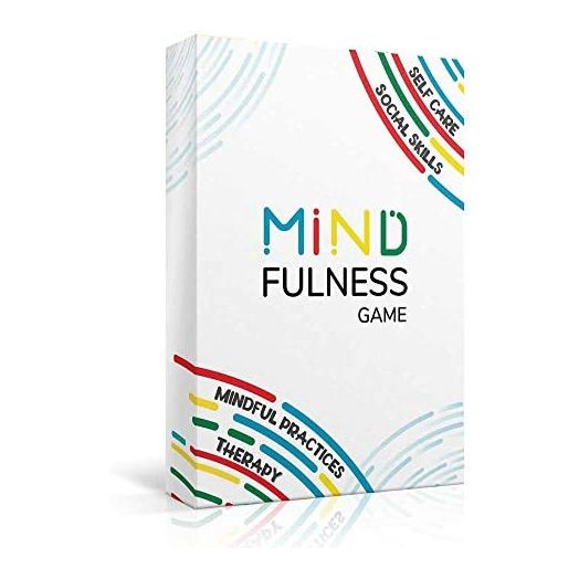 Mindfulness Therapy Game: Teaches Social Skills, Self Care & More for Kids, Teens & Adults. 50 Cards
