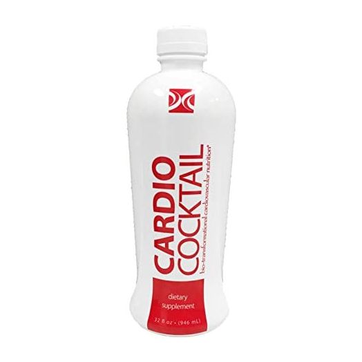 Cardio Cocktail Nitric Oxide Booster – Liquid Blood Pressure Support Supplement- L-Arginine, L-Citrulline, Vitamins and Antioxidant Fruit Extracts for Cardiovascular Function and Cognition (32 oz)