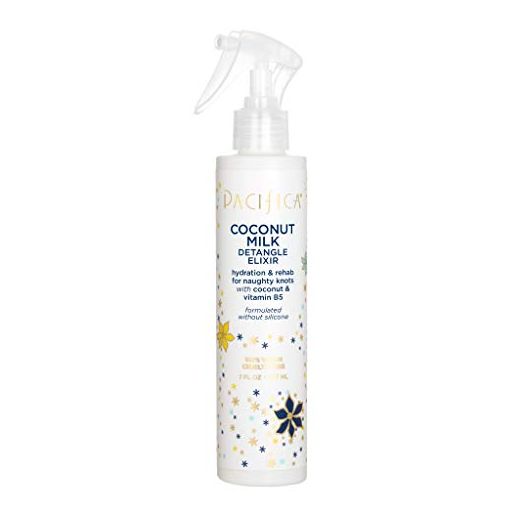 Pacifica Beauty Coconut Milk Detangle Elixir, Leave In Conditioner Spray