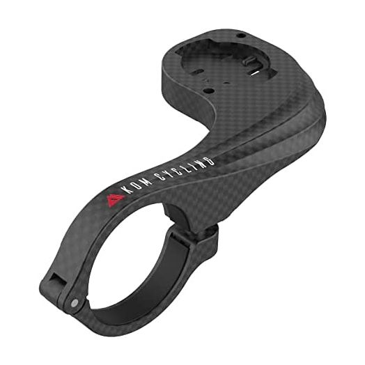 KOM Cycling Wahoo Elemnt Mount Compatible with Multiple Wahoo Computers Including The Wahoo Elemnt Bolt, Elemnt Roam, Elemnt Mini, and Elemnt - Multiple Colors 24g Out Front Computer Mount