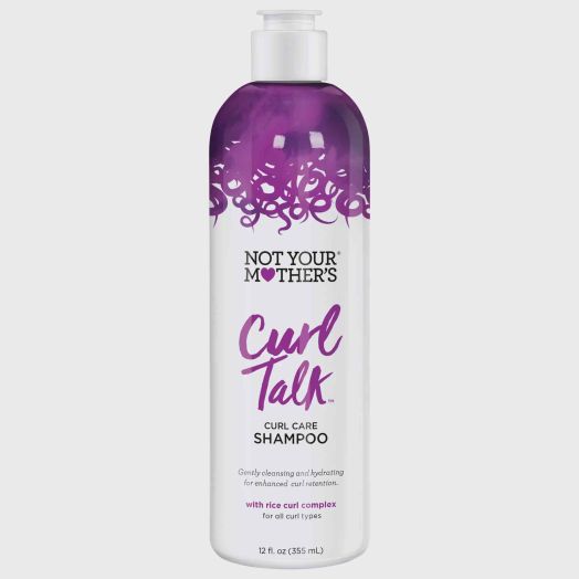 Not Your Mother's Curl Talk Curl-Enhancing Daily Shampoo with Rice, Keratin, Amino Acids & Enzymes, 12 fl oz