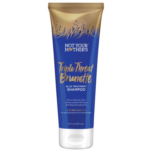 Not Your Mother's Triple Threat Brunette Moisturizing Blue Treatment Shampoo, 8 fl oz