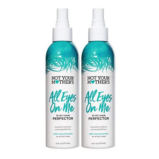 Not Your Mother's All Eyes On Me 10-In-1 Hair Perfector, 6 fl oz, Detangling Leave-In for All Types of Hair (2 Pack)