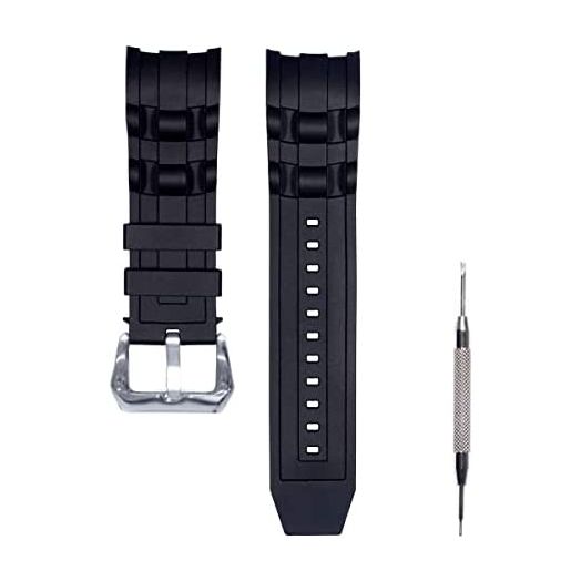 Senphyton for Invicta Pro Diver Watch Replacement Rubber Silicone Band/Strap 26mm - Invicta Watch Bands