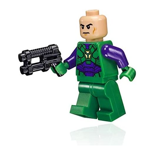 LEGO Super Heroes: Justice League Minifigure - Lex Luthor (in Green and Dark Purple Light Armor) 76097