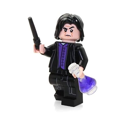 LEGO 2018 Harry Potter Minifigure - Severus Snape (with Black Wand and Potion Bottle) 75956