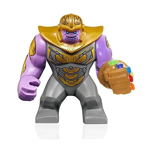 LEGO Marvel Avengers Endgame Minifigure - Thanos (with Infinity Gauntlet and Stones) 76131