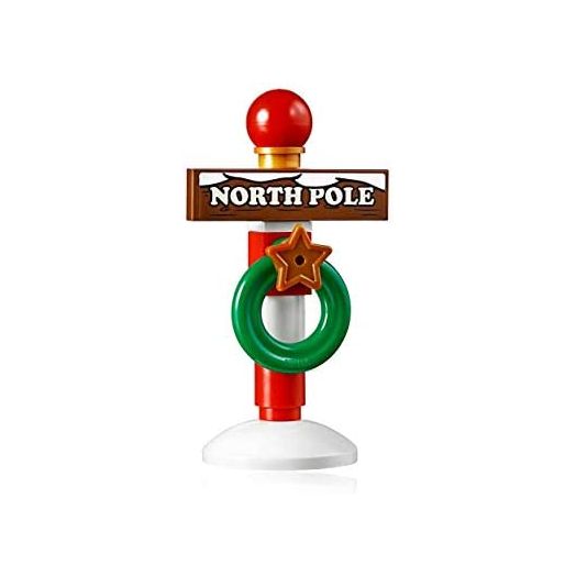 LEGO Holiday Xmas Accessory - North Pole Stand (Great with Santa Minifigure) New for 2019